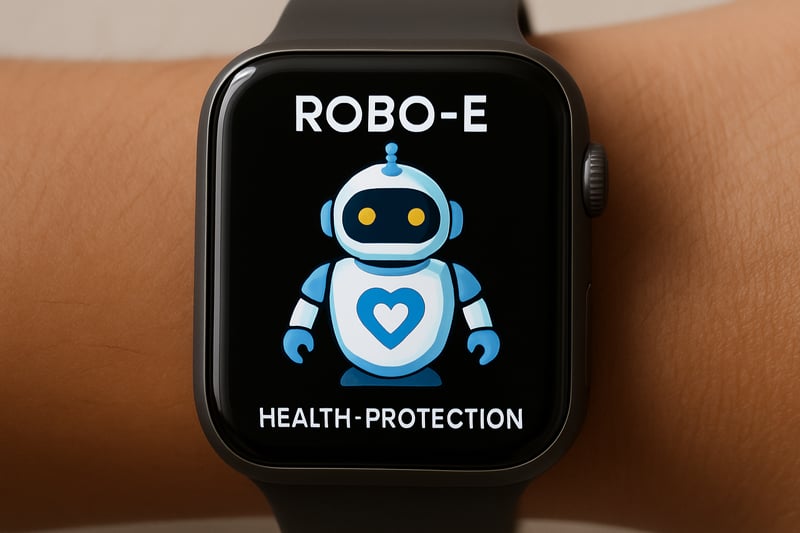 Robo-e health-protection solution on smartwatches